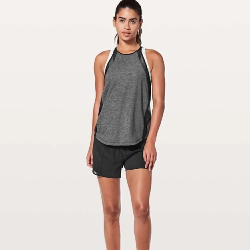 Lululemon Run Off-Route Tank
Heathered Black / Black